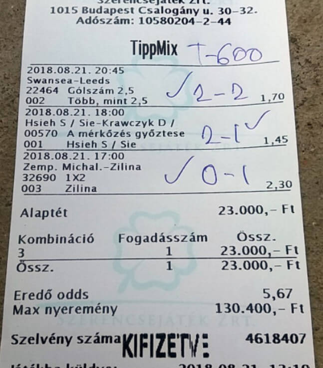 Ütős Tippmix tippek, nyerő mixek: Tippmix tippek, mérkőzés elemzések, statisztikai adatok. Napi ingyenes tippek. Csatlakozz Magyarország legsikeresebb sportfogadó csapatához! Ütős Tippmix tippek, nyerő mixek: Tippmix tippek, mérkőzés elemzések, statisztikai adatok. Napi ingyenes tippek. Csatlakozz Magyarország legsikeresebb sportfogadó csapatához!