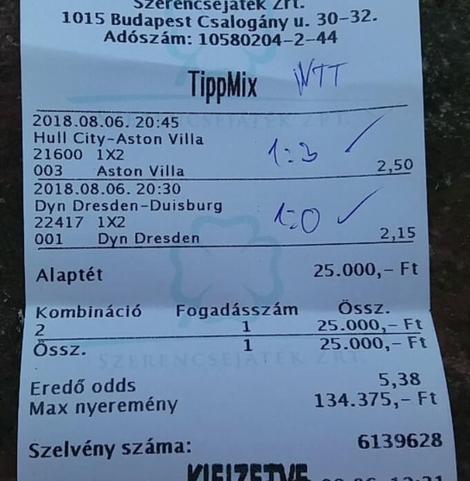 NTT: A legütősebb Tippmix tippek szolgáltatója: Tippmix tippek, mérkőzés elemzések, statisztikai adatok. Napi ingyenes tippek. Csatlakozz Magyarország legsikeresebb sportfogadó csapatához! NTT: A legütősebb Tippmix tippek szolgáltatója: Tippmix tippek, mérkőzés elemzések, statisztikai adatok. Napi ingyenes tippek. Csatlakozz Magyarország legsikeresebb sportfogadó csapatához!