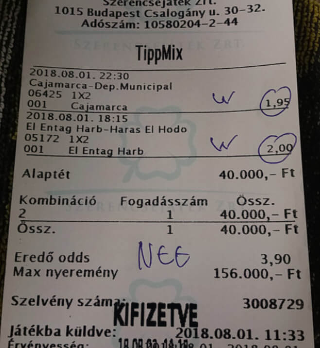 NTT: A legjobb sportfogadási ötletek naponta: Tippmix tippek, mérkőzés elemzések, statisztikai adatok. Napi ingyenes tippek. Csatlakozz Magyarország legsikeresebb sportfogadó csapatához! NTT: A legjobb sportfogadási ötletek naponta: Tippmix tippek, mérkőzés elemzések, statisztikai adatok. Napi ingyenes tippek. Csatlakozz Magyarország legsikeresebb sportfogadó csapatához!