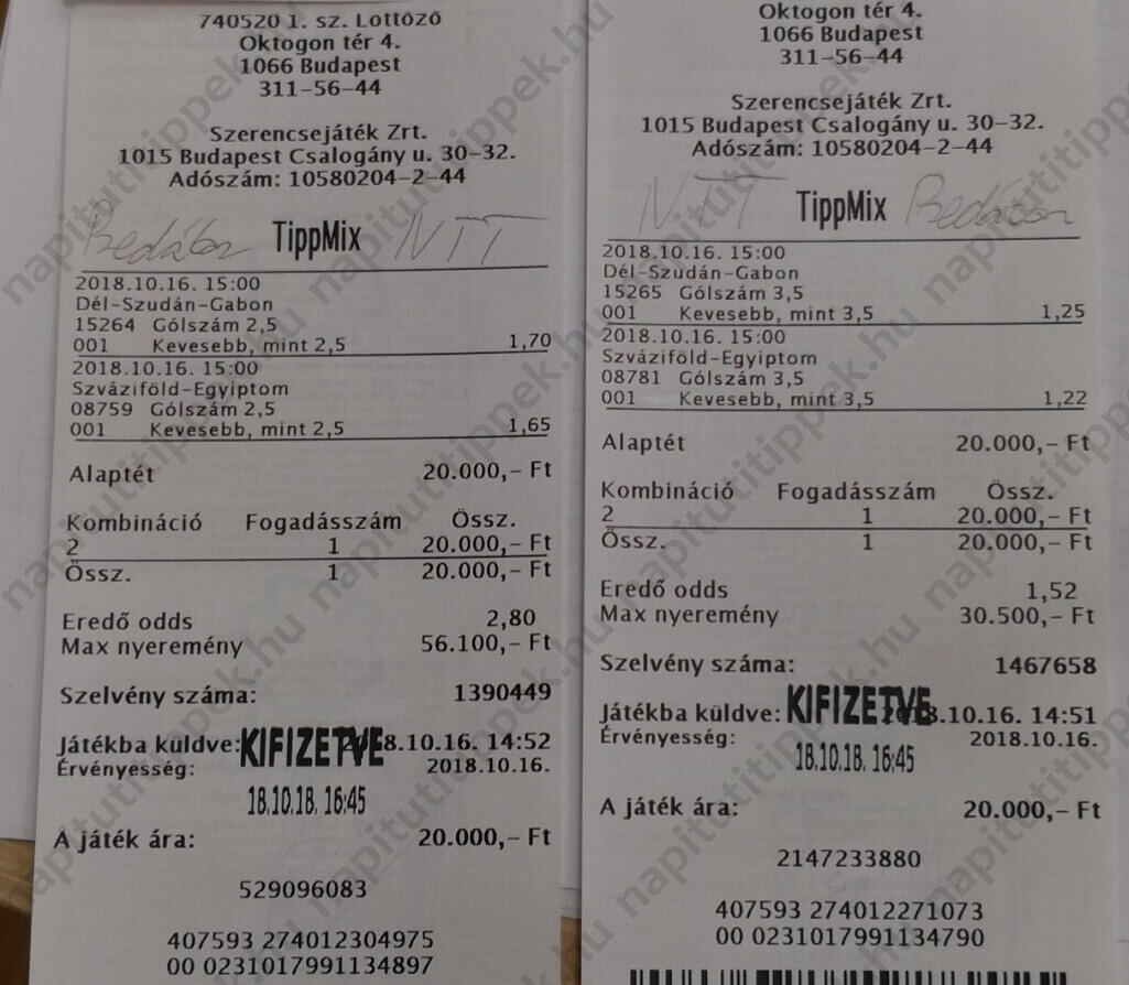 Nagytétes sportfogadás naponta: Tippmix tippek, mérkőzés elemzések, statisztikai adatok. Napi ingyenes tippek. Csatlakozz Magyarország legsikeresebb sportfogadó csapatához! Nagytétes sportfogadás naponta: Tippmix tippek, mérkőzés elemzések, statisztikai adatok. Napi ingyenes tippek. Csatlakozz Magyarország legsikeresebb sportfogadó csapatához!